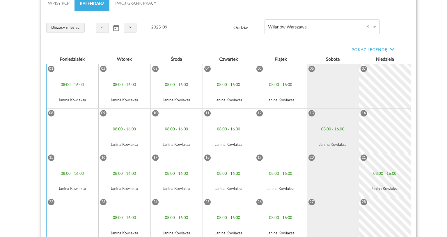 Odbiór dnia wolnego za pracę w sobote