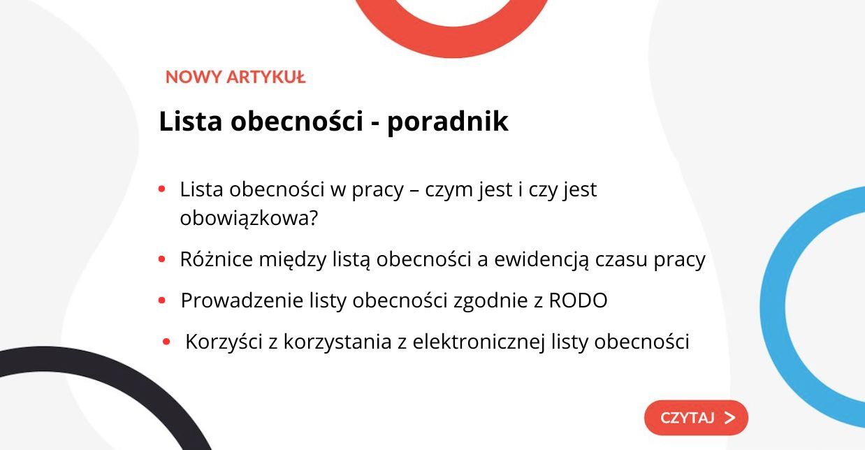 Lista obecności — poradnik - grafika do artykułu