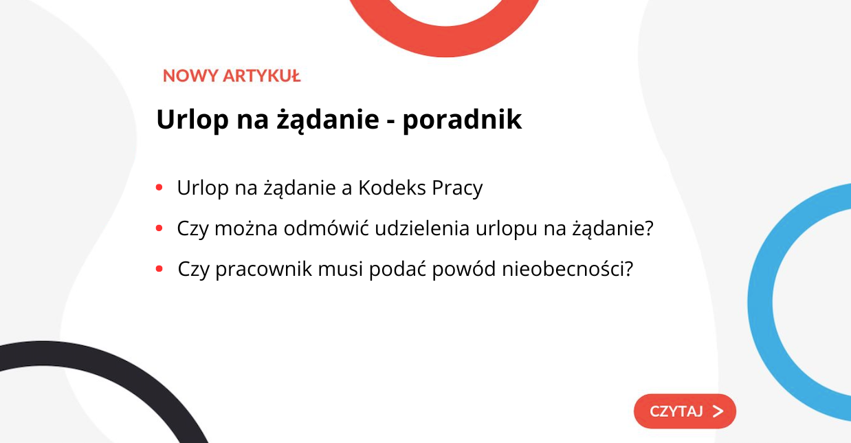 Urlop na żądanie - poradnik - grafika do artykułu