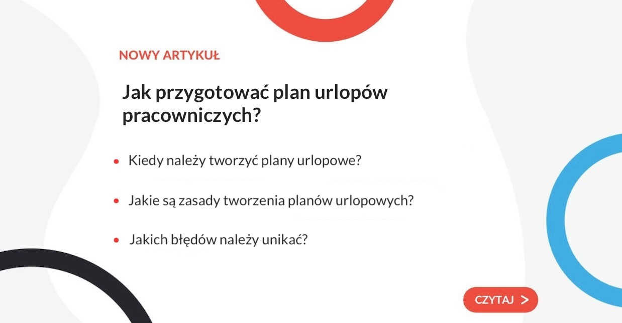 Jak przygotować plan urlopów pracowniczych? - grafika do artykułu