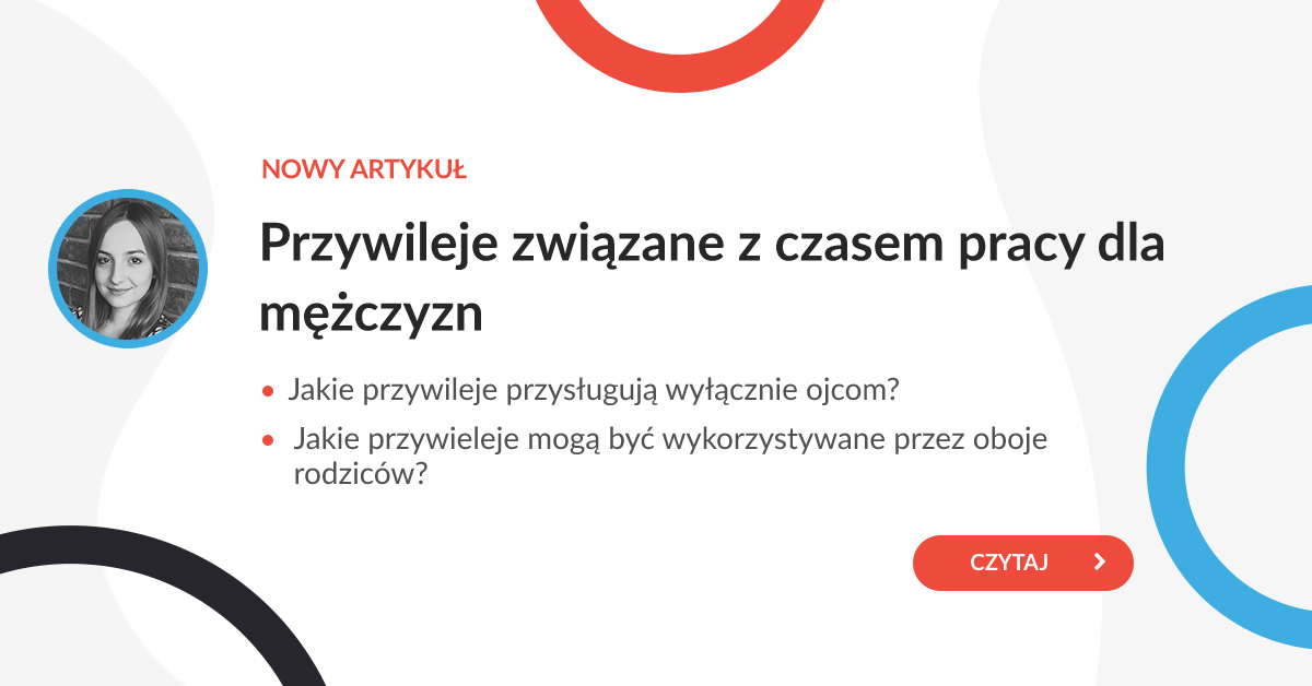 Przywileje związane z czasem pracy dla mężczyzn - grafika do artykułu