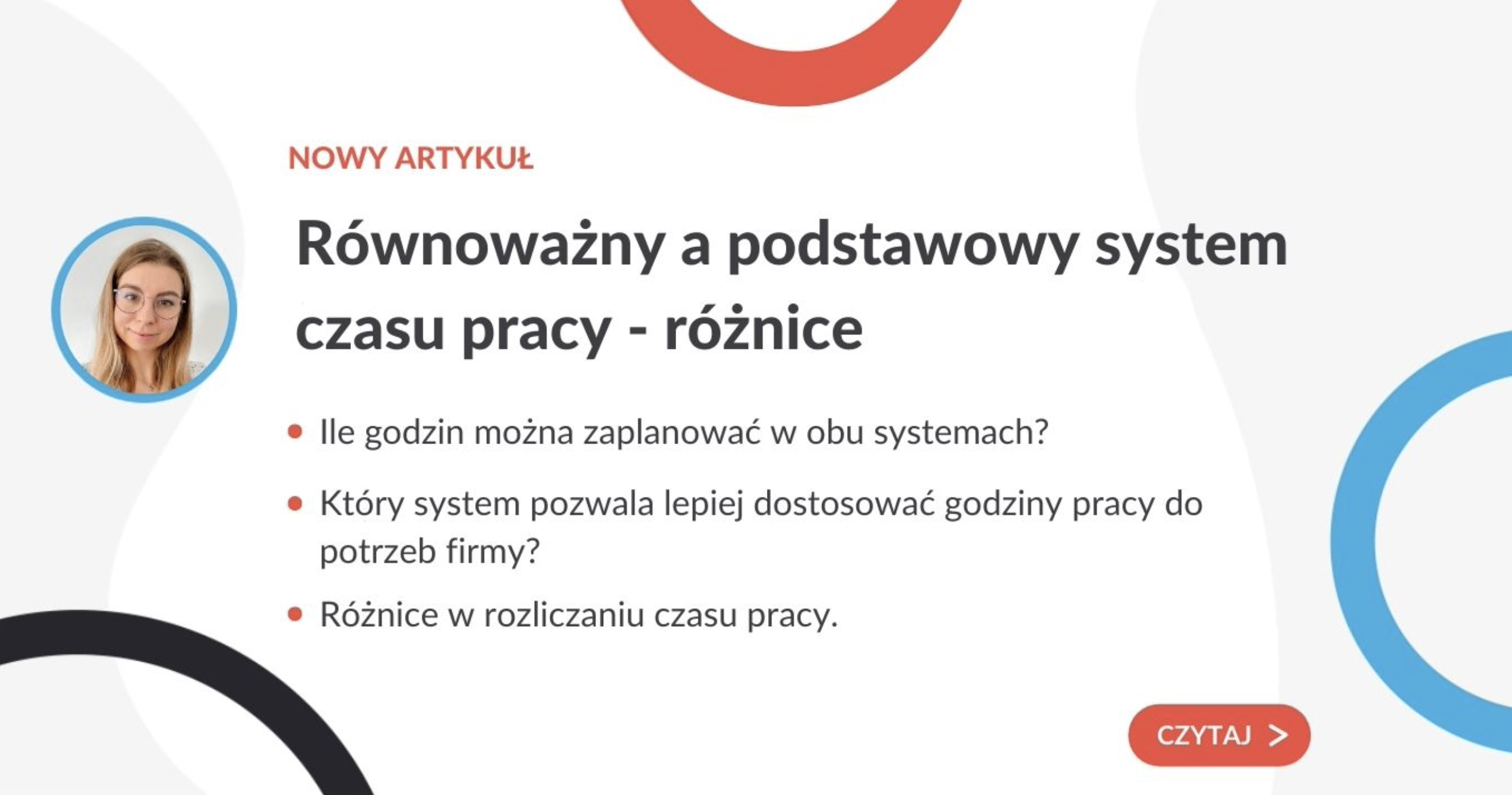 Równoważny a podstawowy system czasu pracy - różnice - grafika do artykułu