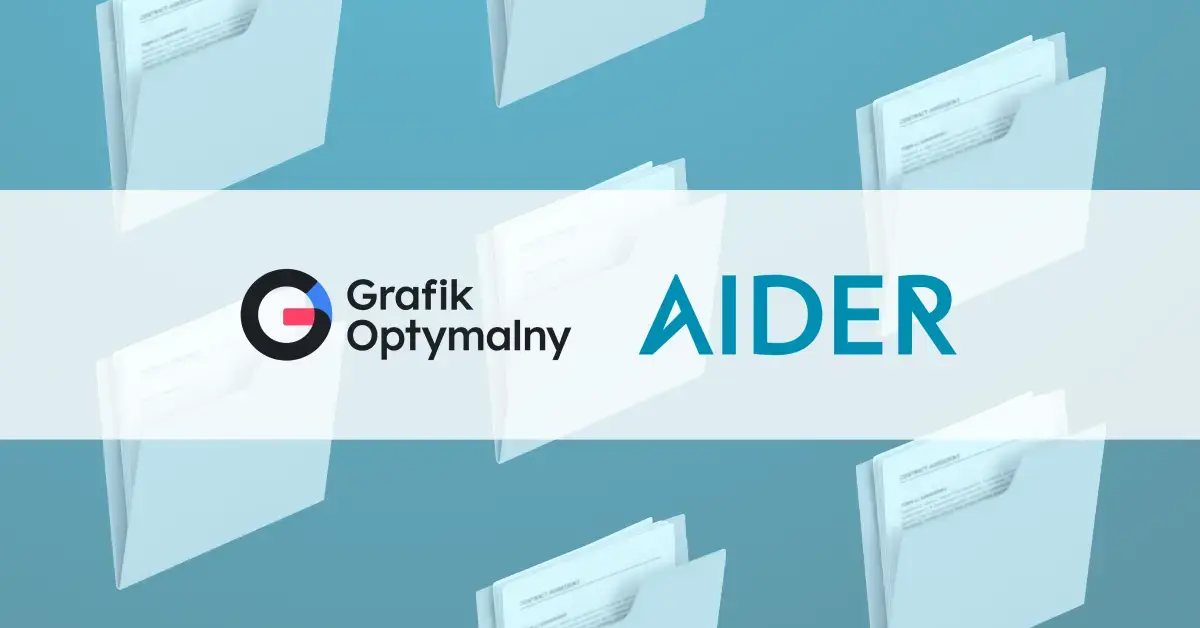 Partnerstwo Grafik Optymalny × Aider Polska