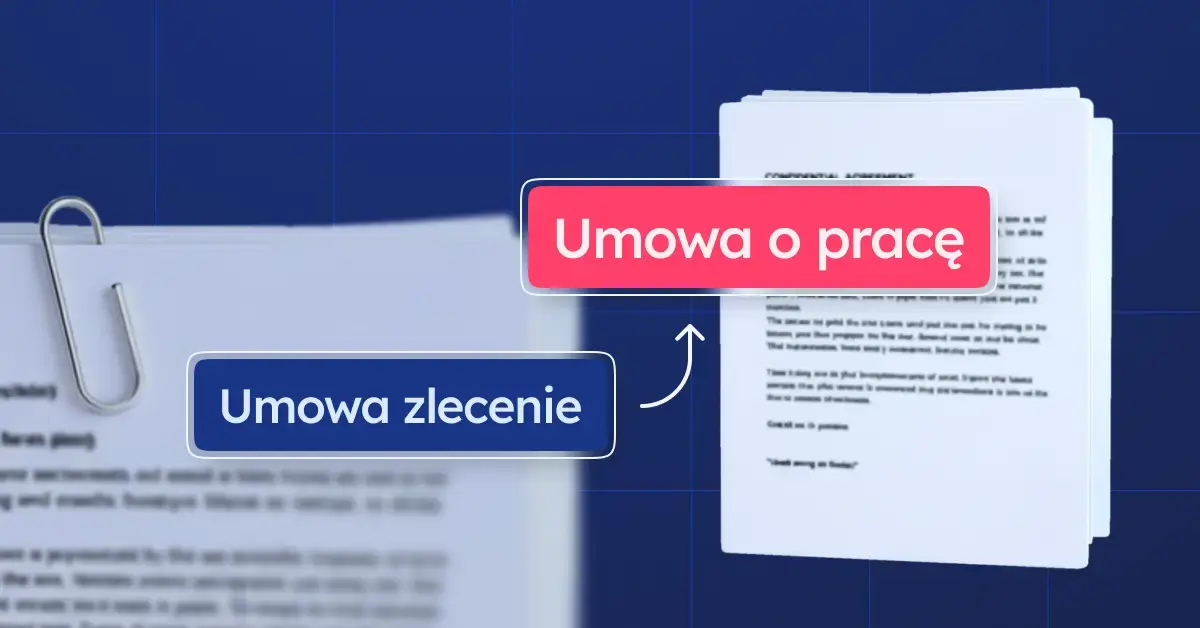 umowa zlecenie umowa o prace pip